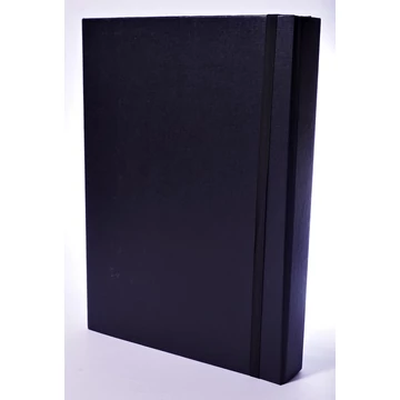 IRATTARTÓ PENMATE 6902 LUX ECO GUMIS A/4 4,5CM FEKETE