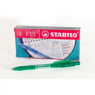 GOLYÓSTOLL STABILO 308 ZÖLD 0,38MM