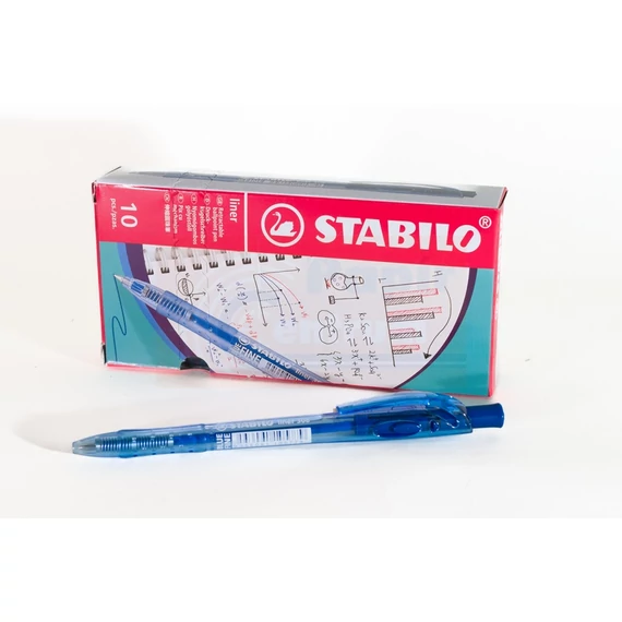 GOLYÓSTOLL STABILO 308 KÉK 0,38MM